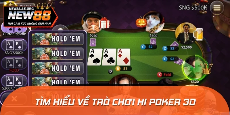 Một số thông tin về game Hi Poker 3D