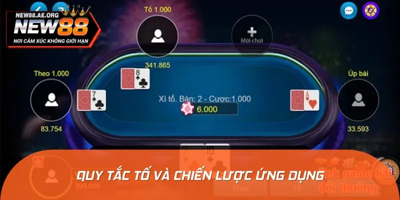 Thực hành ngay quy tắc tố để làm chủ bàn cược