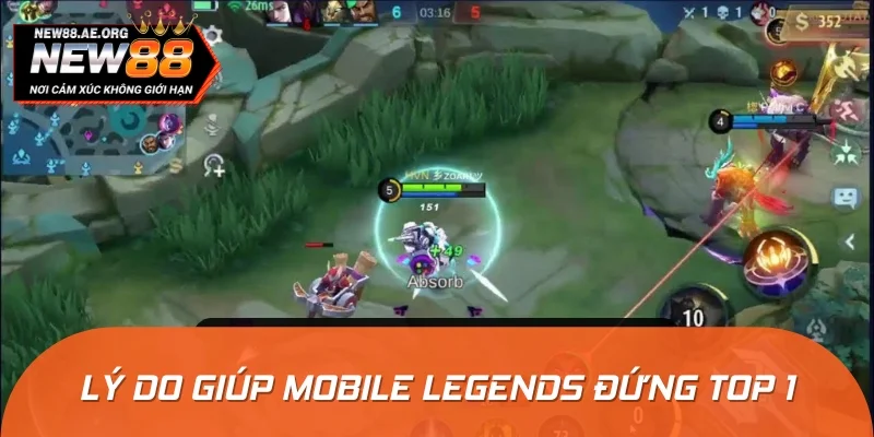 Mobile Legends được mệnh danh là game đứng đầu MOBA