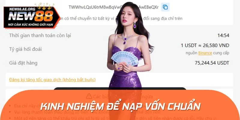 Vài kinh nghiệm để nạp vốn chuẩn xác hơn
