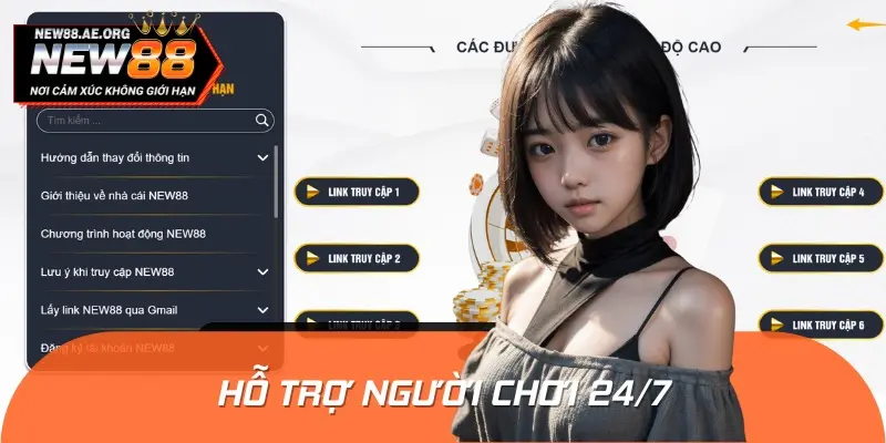 Dịch vụ chăm sóc khách hàng tại NEW88 luôn được đảm bảo